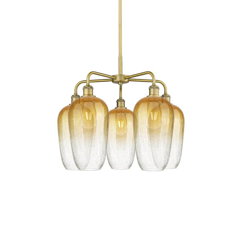 Innovations Lighting 516-5CR-21-26 Brookhaven Flute Chandelier
