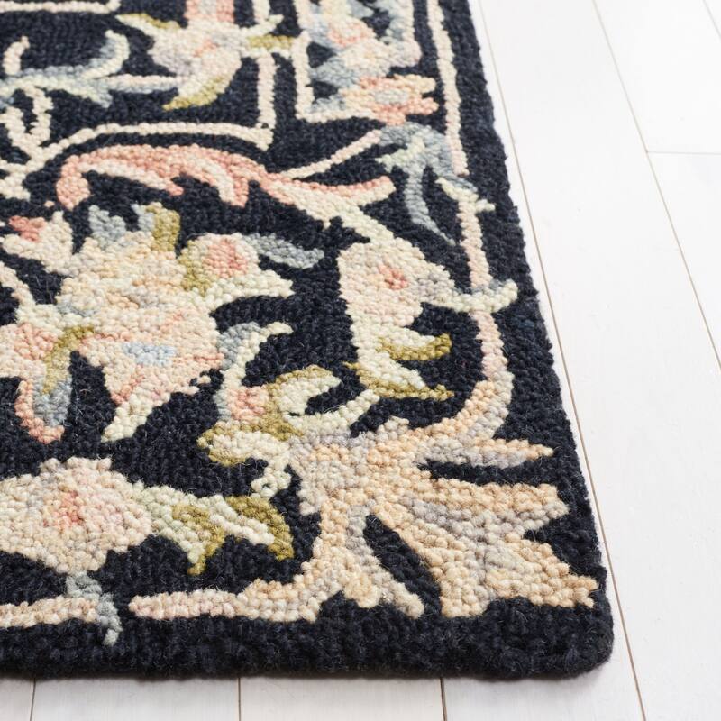 SAFAVIEH Handmade Aubusson Faketa Traditional Oriental Medallion Wool Rug