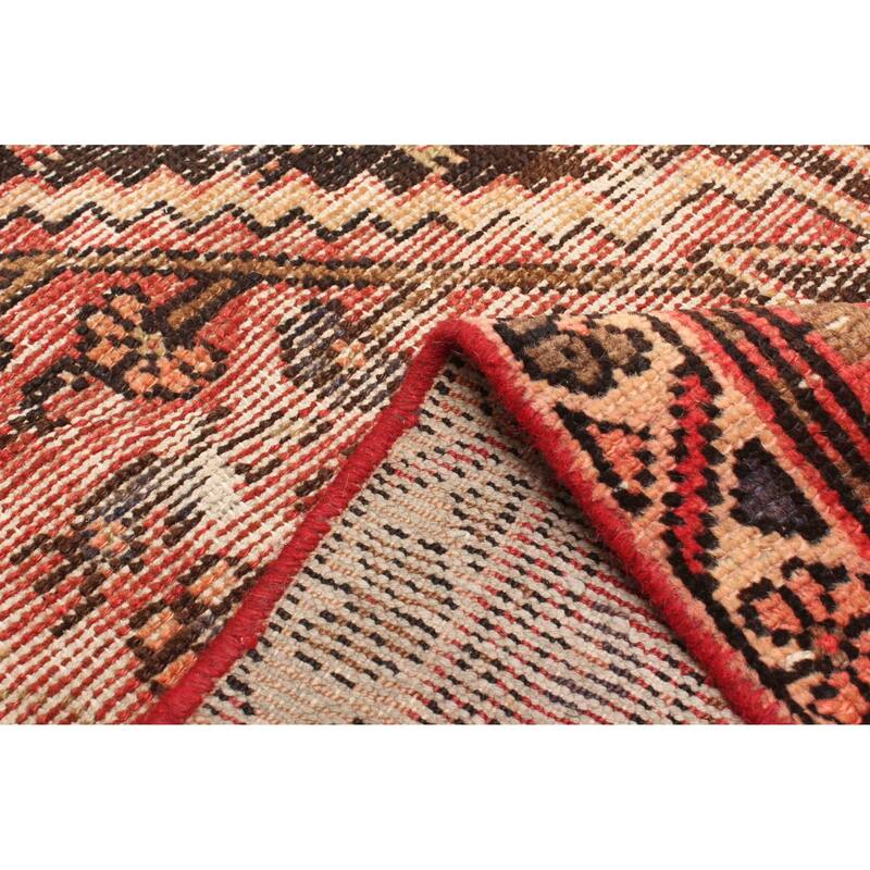 ECARPETGALLERY Hand-knotted Antalya Vintage Red Wool Rug - 3'11 x 6'11