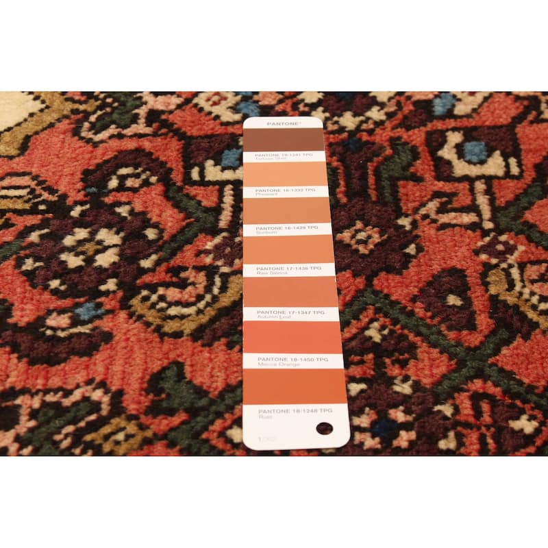 ECARPETGALLERY Hand-knotted Andelz Copper Wool Rug - 3'5 x 5'1