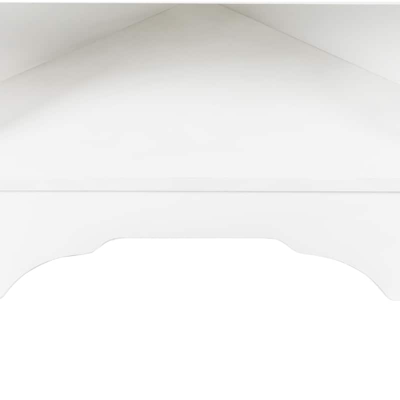 Minimalist Corner Hall Tree with Shoe Bench & 4 Hooks - Versatile Entryway Coat Rack & Adjustable Shelf Cabinet