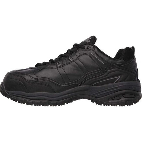 all black work shoes mens