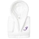preview thumbnail 78 of 78, Sweet Kids 100% Polyester SUPER PLUSH Double Brushed Hooded Bathrobe with Purple Script Monogram I - Large