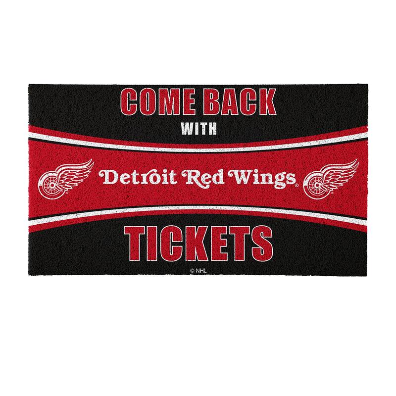 Dallas Stars 28 in. x 16 in. PVC "Come Back With Tickets" Trapper Door Mat