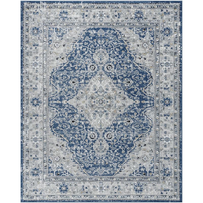 Livabliss Jolie Traditional Medallion Area Rug