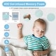 preview thumbnail 8 of 8, Portable Tri-fold Pack and Play Mattress Pad with Gel-Infused Memory Foam - 38" x 26" x 2"