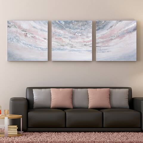 Heavens 1 Textured Metallic Hand Painted Wall Art by Martin Edwards