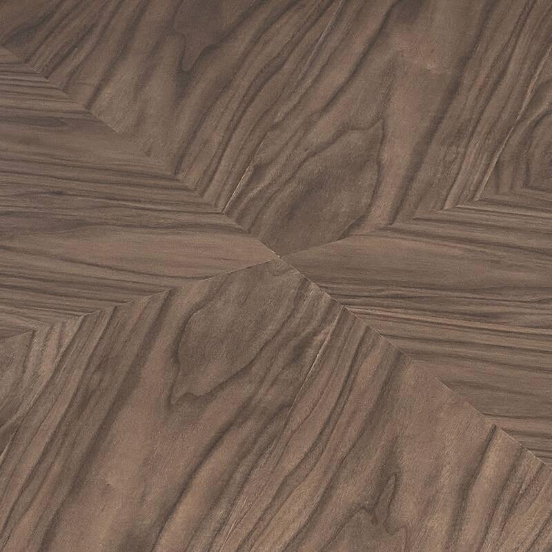 35.43" Modern Round Coffee Table with Solid Wood Base, Wood Grain Top, Ideal for Living Room, Bedroom, Apartment