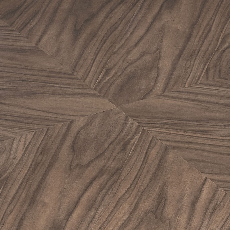 Round Tea & Coffee Table Walnut Drum Table Modern Center Table