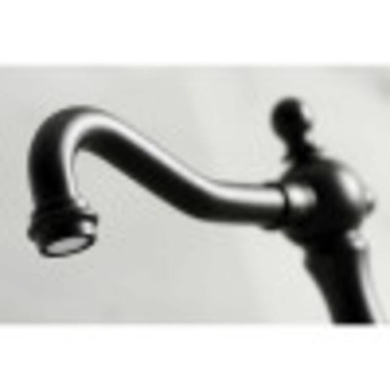 Kingston Brass Heritage 1.2 GPM Widespread Bathroom Faucet with Pop-Up