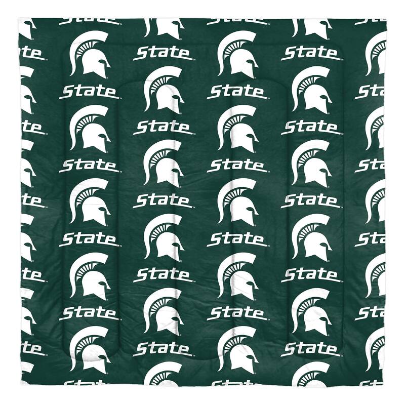 NCAA Rotary 7-piece Queen Bed in a Bag Set