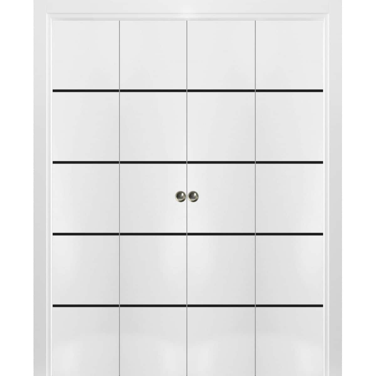 SARTODOORS Planum 0015 Walnut Wood Sliding Barn Door