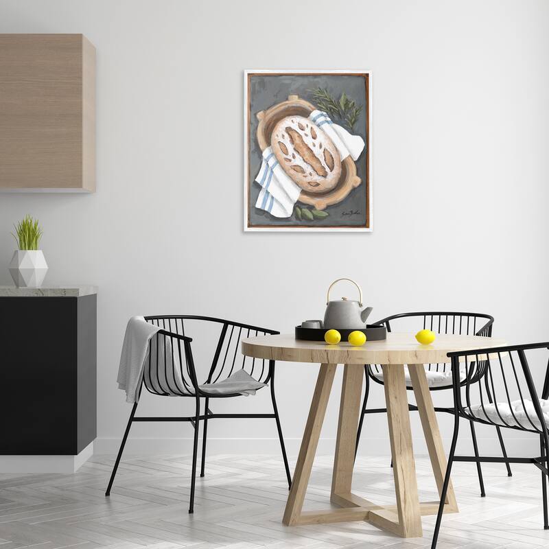 Stupell Bread Baking Basket Framed Giclee Art Design By Sara Baker