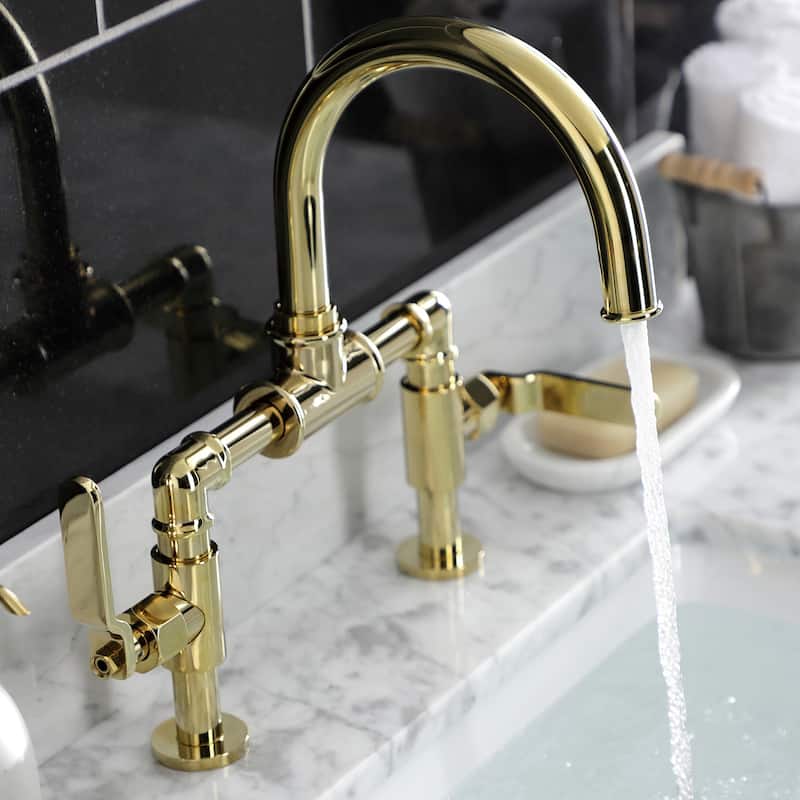 Kingston Brass Whitaker Bridge Bathroom Faucet