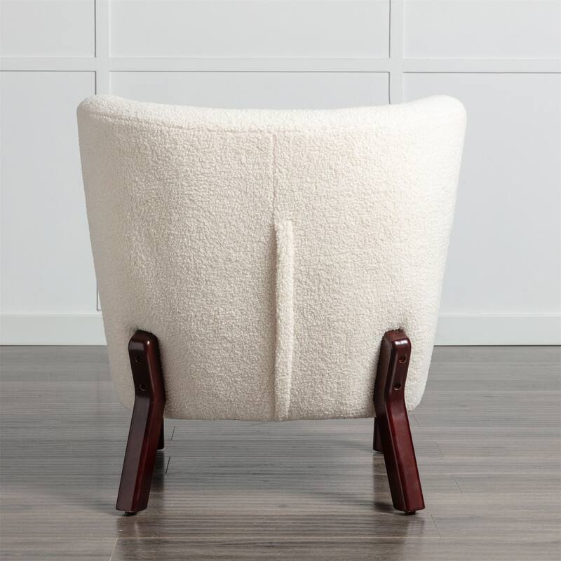 Merax Accent Chair, Upholstered Armless Chair