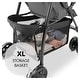 preview thumbnail 7 of 5, hauck Sport T13 Lightweight Compact and Foldable Stroller, Push Chair, Grey - 13.2