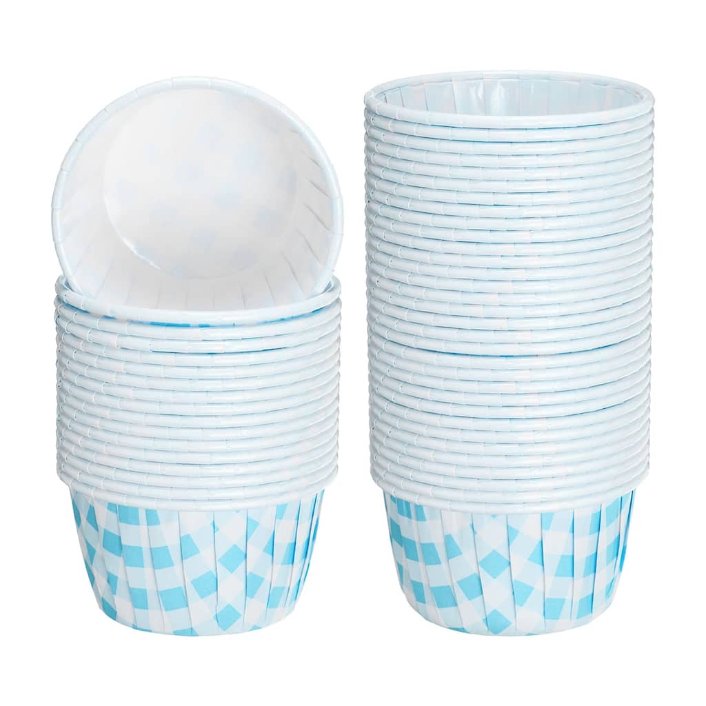 Mini Lattice Cupcake Liners,50Pcs Cupcake Muffins Liners Holders
