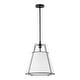 preview thumbnail 50 of 91, Mid Century 4-Light Conical Fabric Shade Lantern Pendant Ambient Light