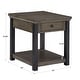 preview thumbnail 9 of 24, Richter Wood End Table by iNSPIRE Q Classic