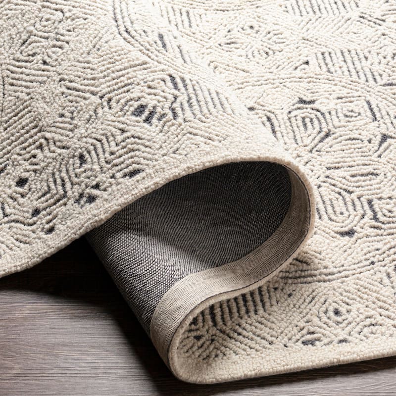 Livabliss Indra Boho Floral Area Rug