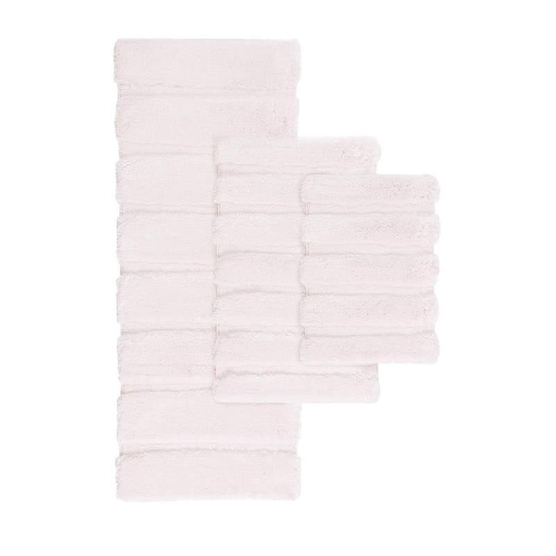 Madison Park Tufted Pearl Channel Solid Bath Rug