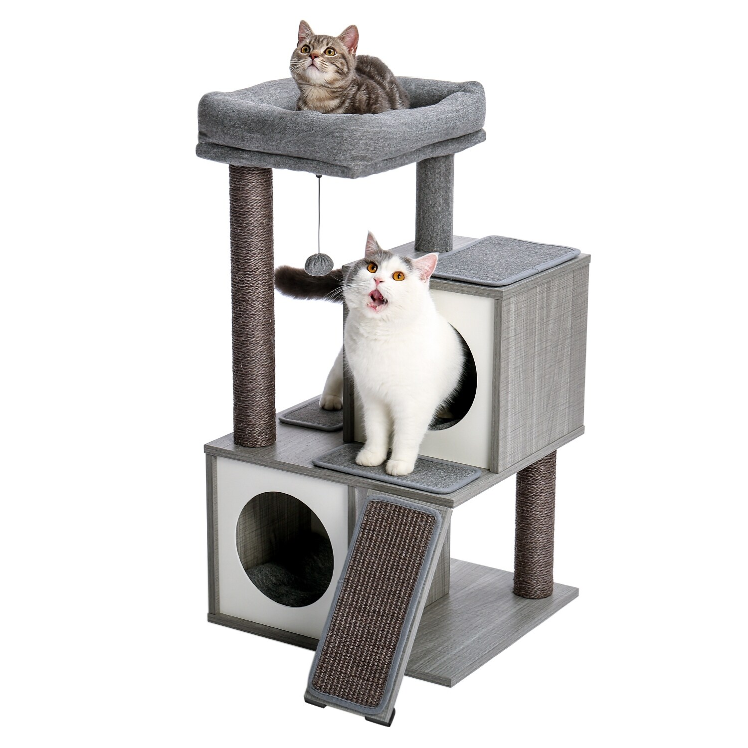 Double hot sale cat tree