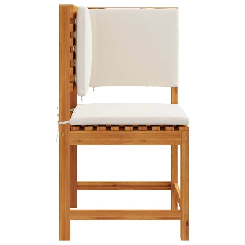 vidaXL Garden Chair 50 x 50 x 91cm Solid Acacia wood - 19.7 x 19.7 x 35.8