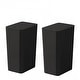 preview thumbnail 30 of 40, 2.6 Gallon Slim Plastic Trash Can with Press Top Lid 2 pack - Black