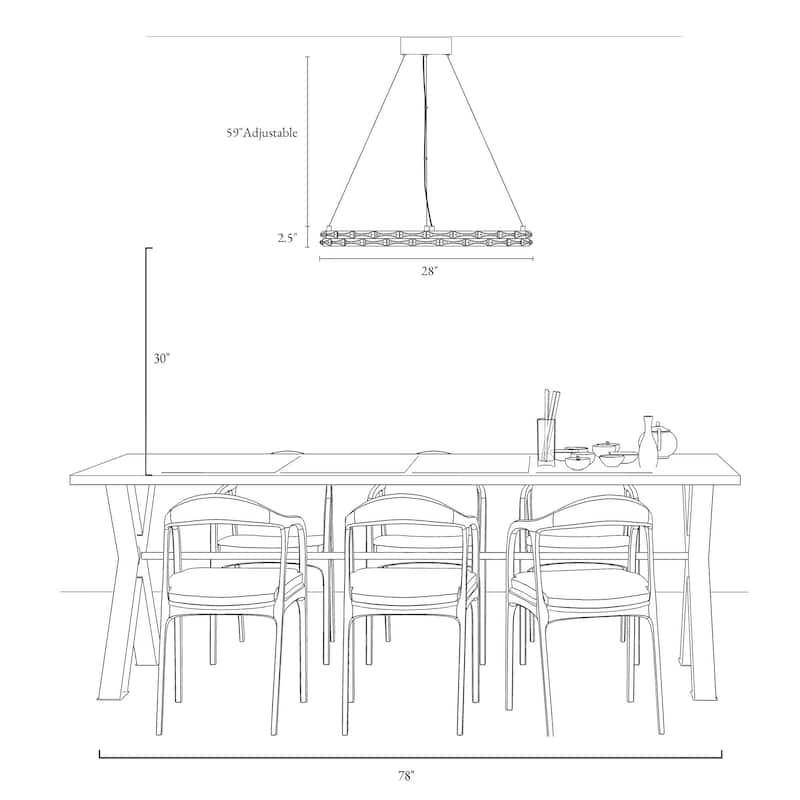 Modern Gold LED 1-Light Crystal Ring Chandelier for Dining Room