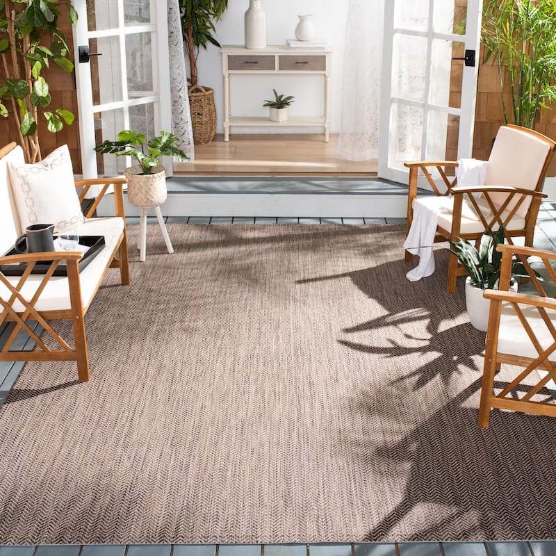SAFAVIEH Courtyard Ilmur Indoor/ Outdoor Waterproof Patio Backyard Rug