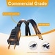 preview thumbnail 8 of 11, 100FT Waterproof LED Patio String Lights with 50 Shatterproof G40 Bulbs