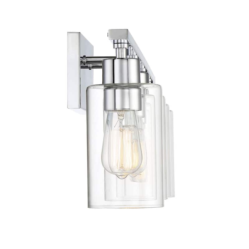 Savoy House Lambert 4 Light 31" Wide Bathroom Vanity Light with Glass