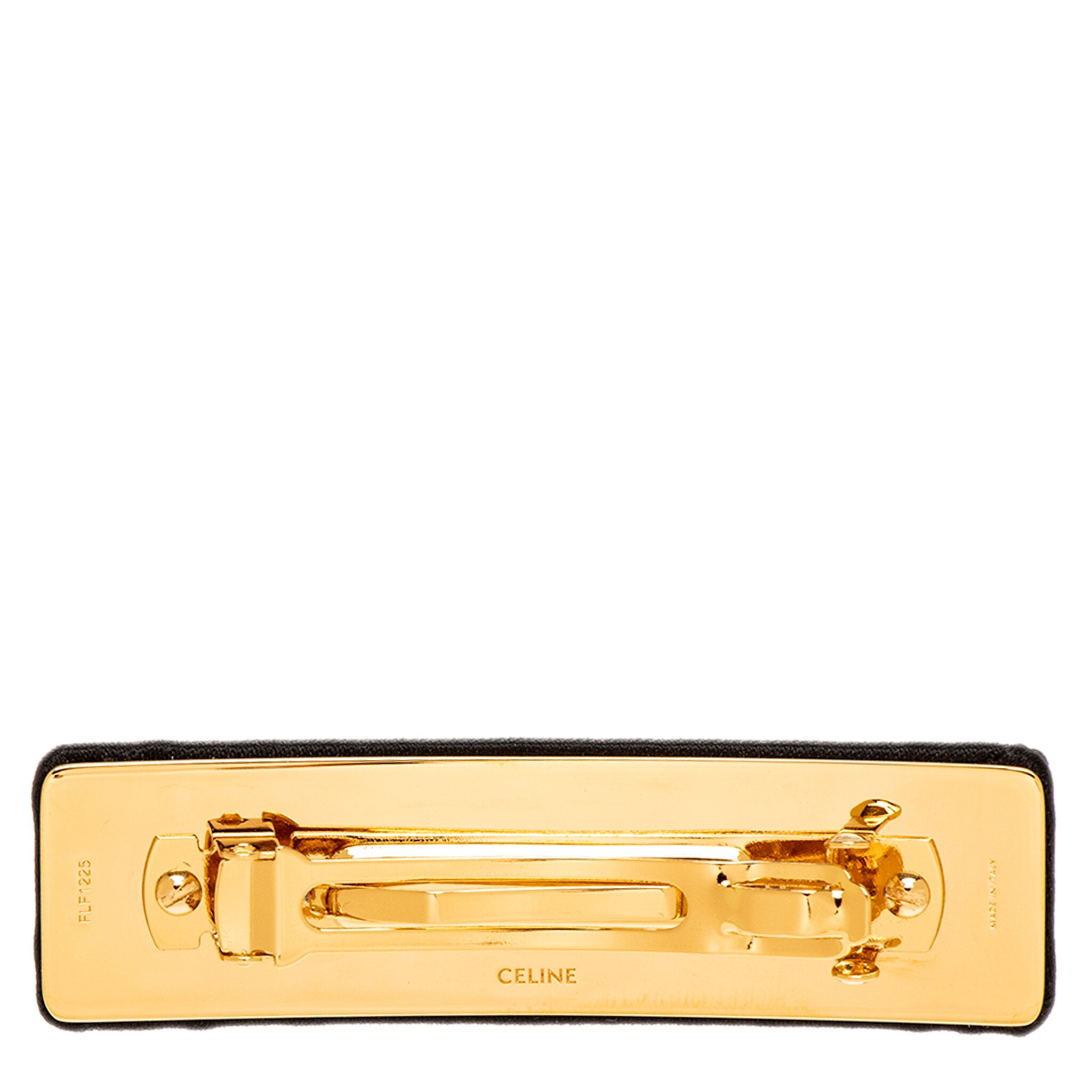Celine Gold-Tone Logo Hair Clip Celine Triomphe Frame Hair Clip, 1 time used | Mercari main image 4