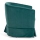 preview thumbnail 5 of 4, 27.36" Wide Modern Swivel Chairs Upholstery Accent Barrel Sofa Chairs For Bedroom Living Room Office Apartment