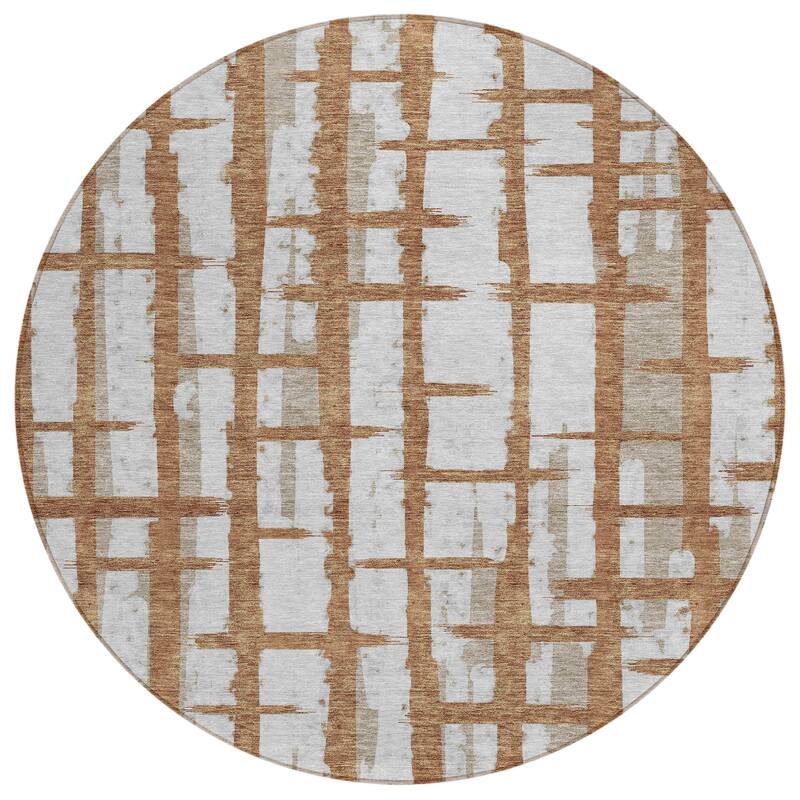 Machine Washable Indoor/ Outdoor Chantille Contemporary Ombre Rug