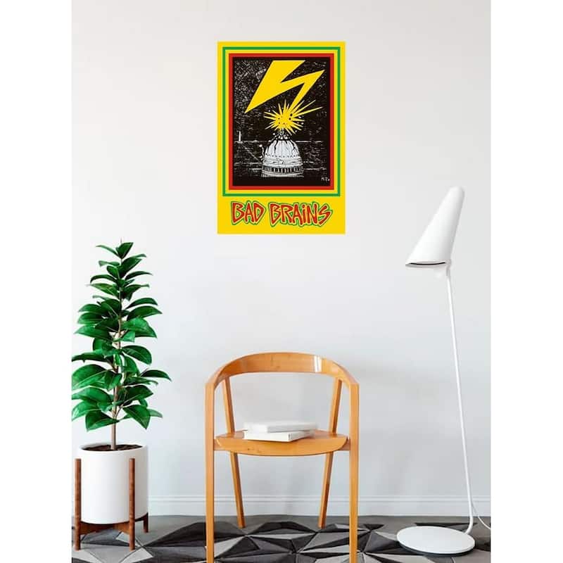 Bad Brains Debut Album Art Poster - 24 x 36 Inch