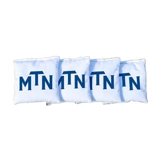 College Vault Middle Tennessee State MTSU Blue Raiders White Cornhole Bags