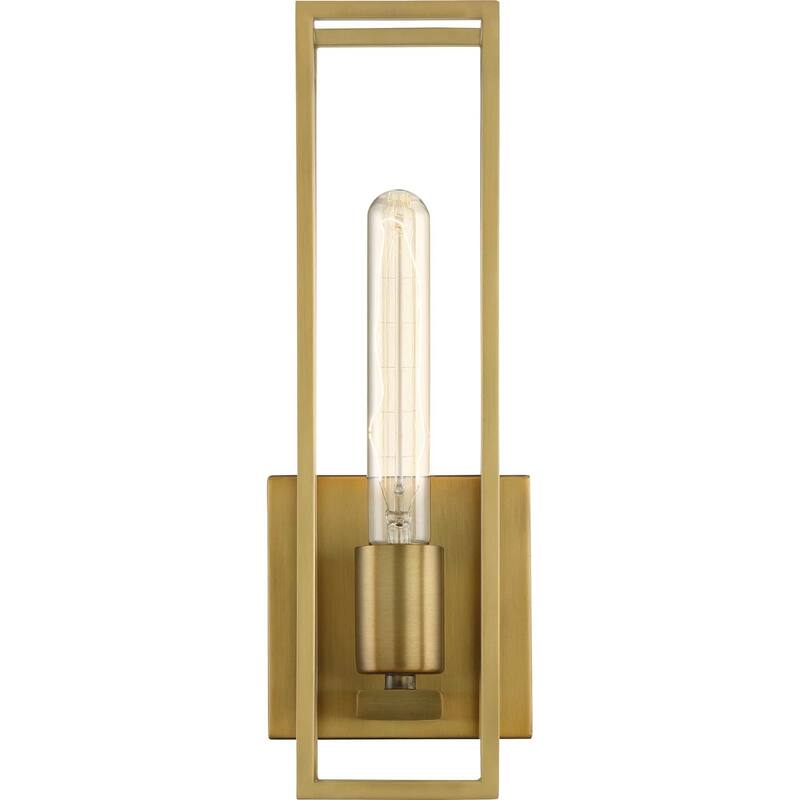 James Allan Rockcastle Single Light 14" Tall Bathroom Sconce