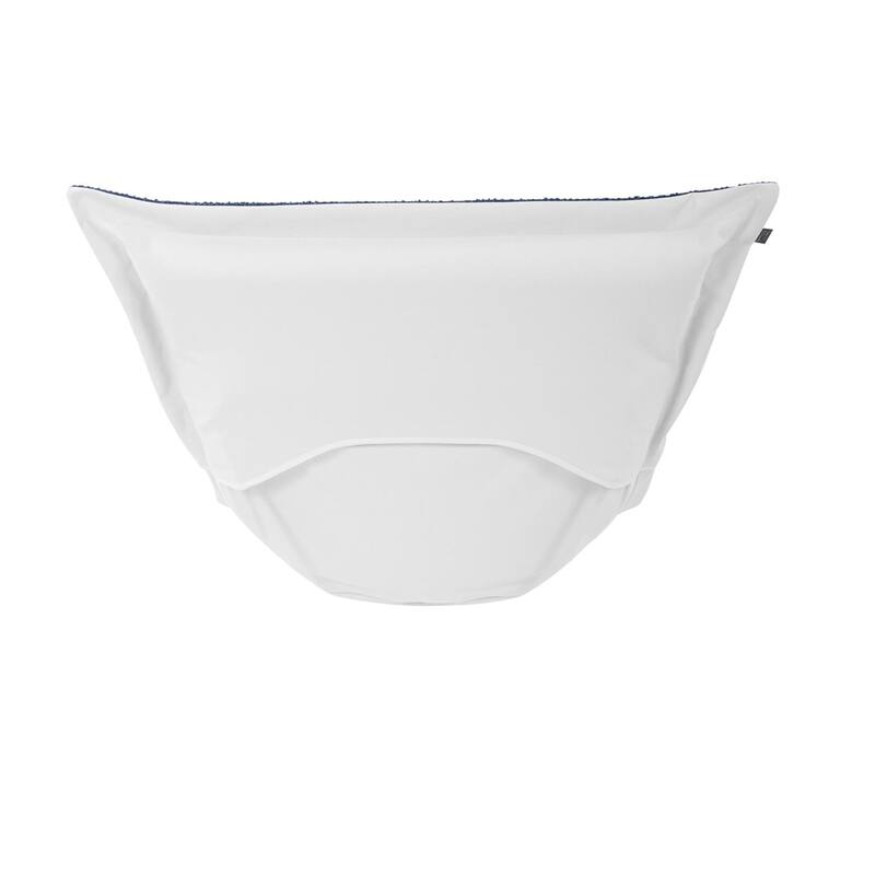 Allan Andrews Indoor/Outdoor Scroll Puff Chair Cover & Cushion Only, Alicante Collection