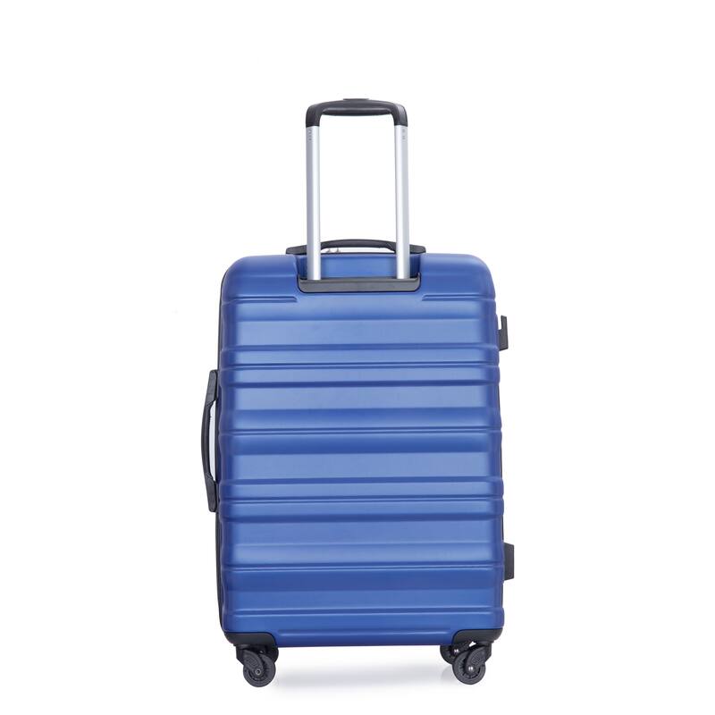 3 Piece PC Expandable Luggage Sets, Modern Lightweight Durable Suitcase with TSA Lock, Two Hooks and Spinner Wheels