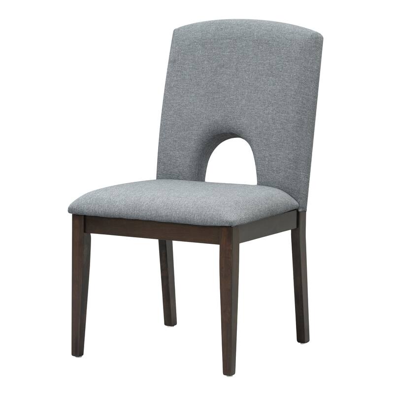 5-Piece Modern Dining Set with Round Table & Chairs