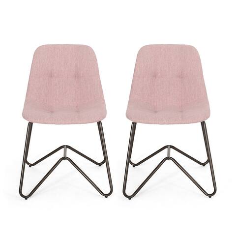 Norwood Fabric Dining Chair (Set of 2) by Christopher Knight Home