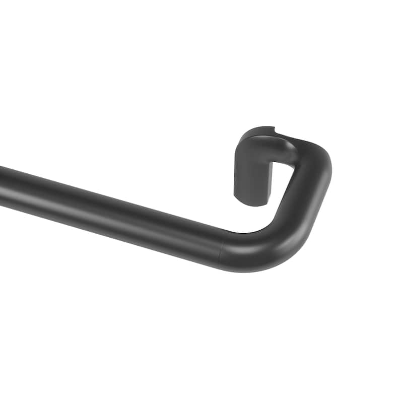 Umbra TWLIGHT Room-Darkening Curtain Rod - 66-144 - Black