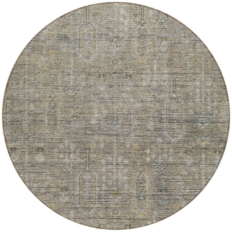 HomeRoots Southwestern Transitional Rectangle Outdoor Rug