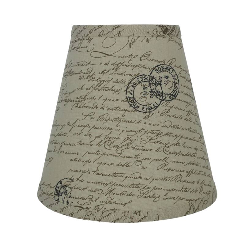 Many Selections Table Lamp Shade, 5 inch Top, 9 inch Bottom, 8.5 inch Slant