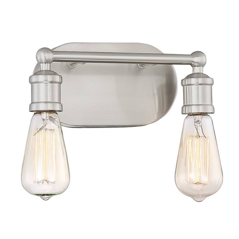 Meridian M80011 2 Light 10" Wide Bathroom Vanity Light