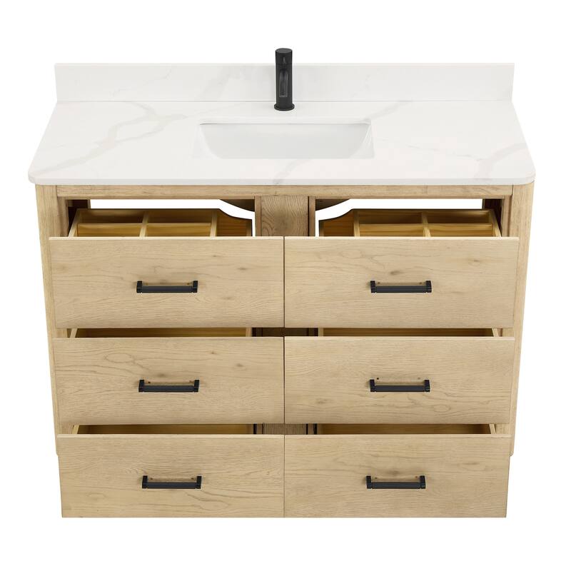 Miseno MV-NM-706548 Porto 48" Free Standing Single Basin Vanity Set