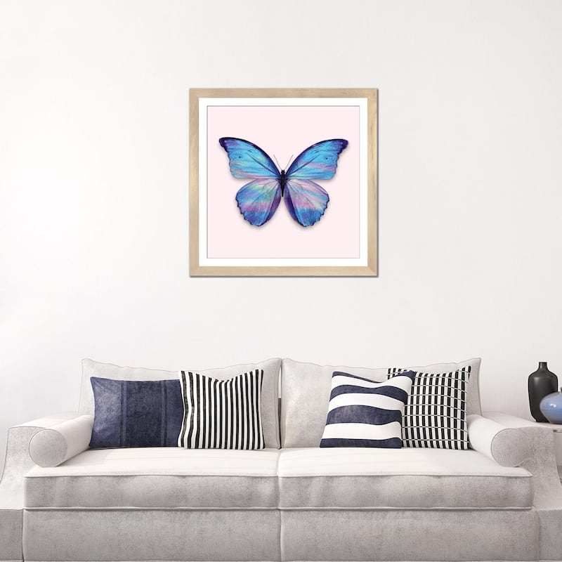 iCanvas "Holographic Butterfly" by Jonas Loose PFA