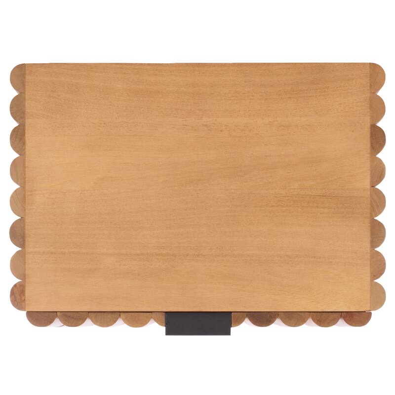 SAFAVIEH Couture Renata Fluted Wood Nightstand