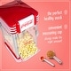 preview thumbnail 4 of 5, Coca-Cola 2.5-Oz. Retro Classic Kettle Popcorn Maker with Interior Light, Measuring Spoons and Scoop
